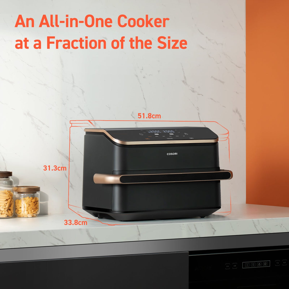COSORI Dual Blaze Twinfryโข 10L Smart Air Fryer
