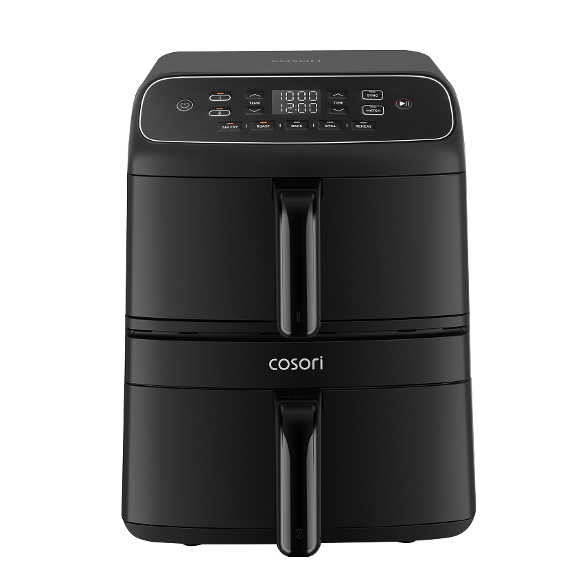 COSORI TURBO TOWER COMPACT 8.6 L DOUBLE STACK AIR FRYER