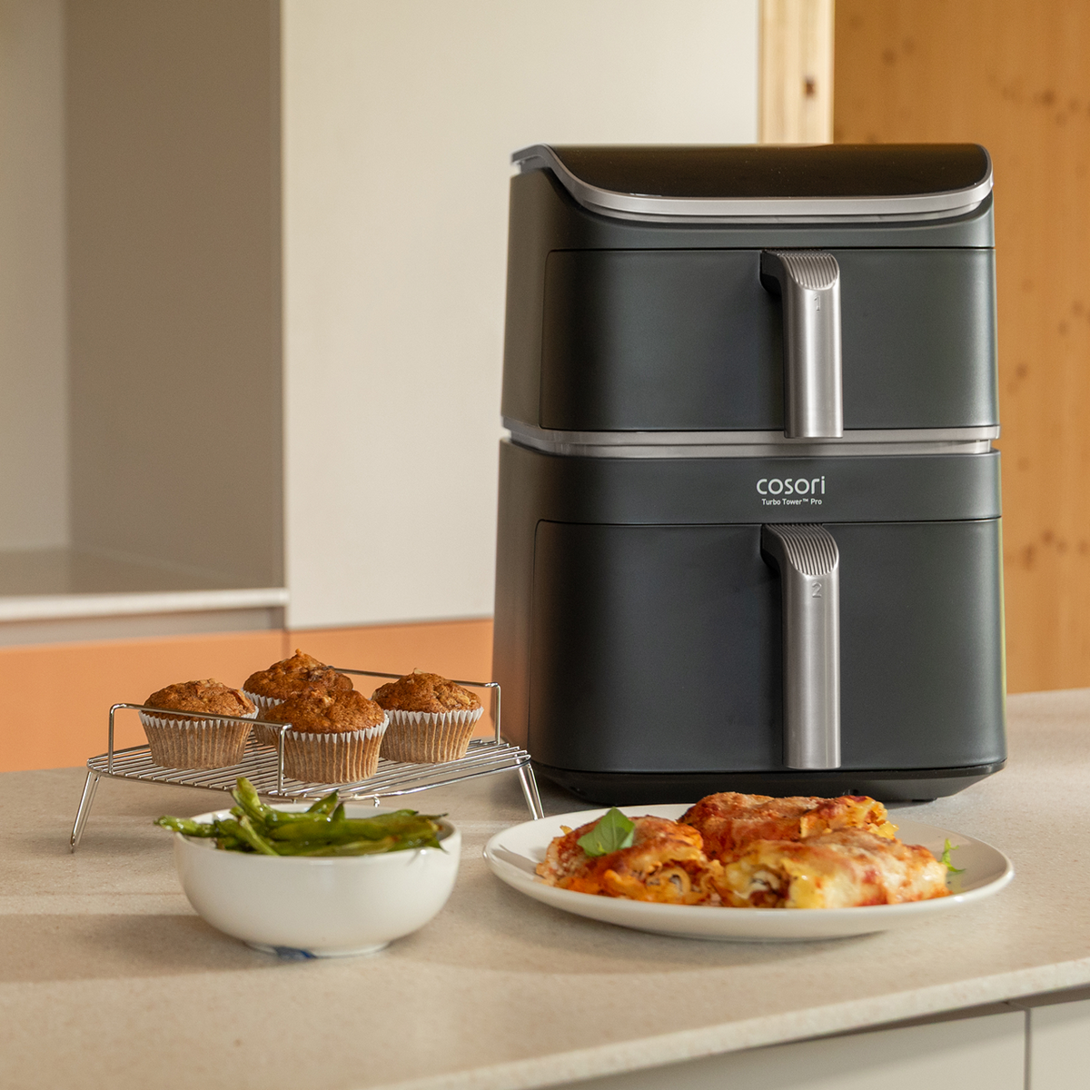 Cosori Turbo Towerโข 10.8-L Air Fryer Pro Smart