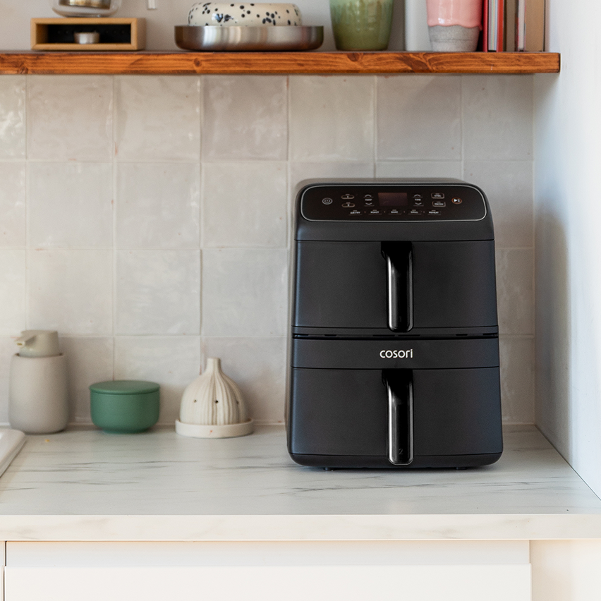 COSORI TURBO TOWER COMPACT 8.6 L DOUBLE STACK AIR FRYER