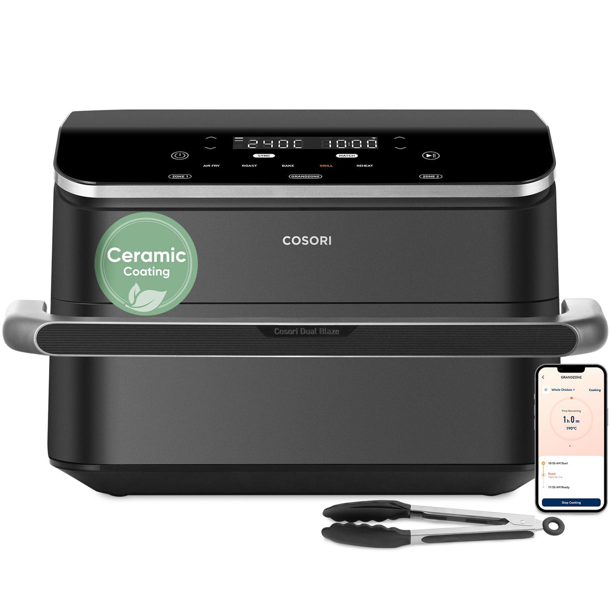 COSORI Dual Blaze Twinfryโข 10L Smart Air Fryer