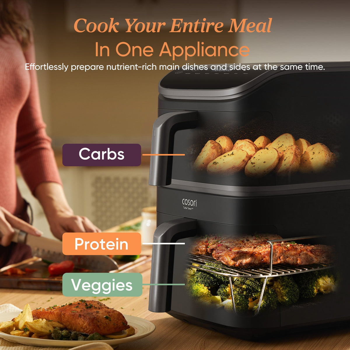 Cosori Turbo Tower™ 10.8-L Air Fryer Standard