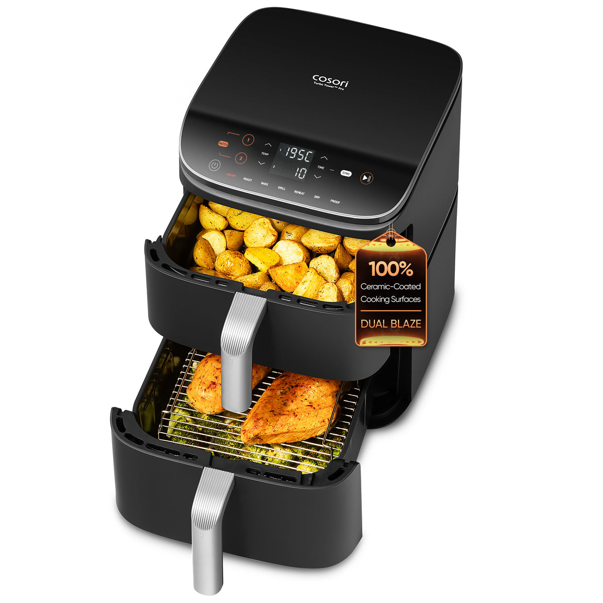 Cosori Turbo Tower™ 10.8-L Air Fryer Pro Smart