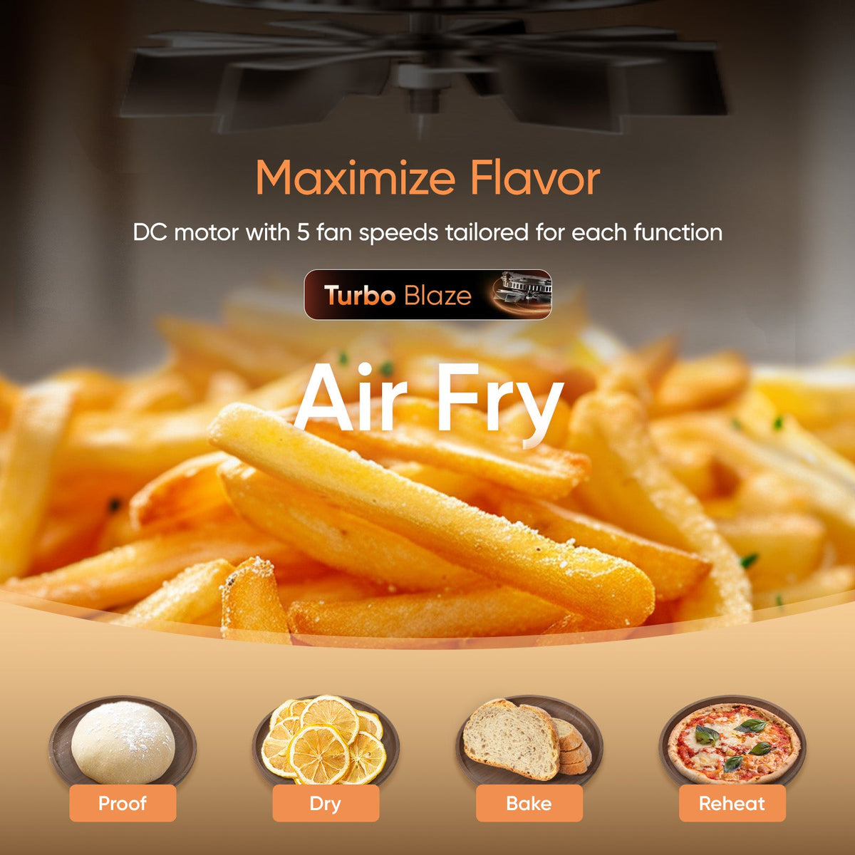 Cosori Turbo Tower™ 10.8-L Air Fryer Pro Smart