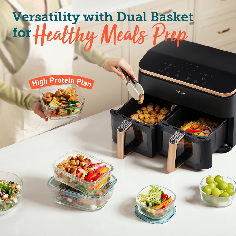 COSORI Dual Basket 8.5L Air Fryer
